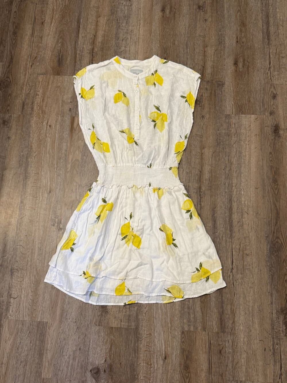 Rails Women's Angelina Floral Double-Tiered Mini Dress Size Small